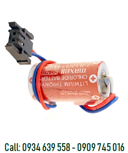 Pin nuôi nguồn Maxell ER17/33 Lithium Thionyl Chloride 3.6V 2/3A 1600mAh chính hãng Made in Japan